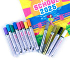 Pentel Paint Marker - Medium Point - Bullet Tip - 4 Colour Assorted Pack-Permanent, oil-based ink and pigment-based colour: This opaque waterproof formula ensures long lasting results, making it indispensable in professional environments such as factories and warehouses