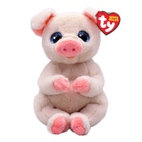Ty Penelope Pink Pig Belly Plush Toy-Plush