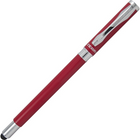 Zebra 2-in-1 Stylus Pen - Red-"Smooth" low viscosity ink