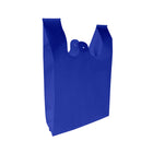 Reliabag Reusable Non-Woven T-Shirt Bags - 11"W x 7"D x 20"H - Blue - 25 Pack-Reusability: Non-woven t-shirt bags are designed to be reusable