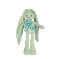 Kaloo Lapinoo Doll Rabbit - Small - Aqua-Aqua rabbit with long ears, 9.75 inches of fun.