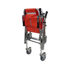 Mobile StairLift HyperLite Stair Chair Lightweight Portable Aluminum Evacuation Medical Transport - 350 lb Capacity-Seat material is easy to clean with high grade vinyl