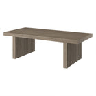 Hudson&Canal Soren 48"W Rectangular Coffee Table - Antiqued Grey Oak-Tabletop features a weight capacity of 60 lbs