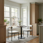 Zuo Livorno Dining Chair - Ivory-Dimensions: 22.8" L x 18.9" W x 31.1" H