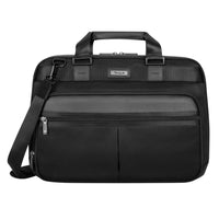 Targus Zip-Thru Corporate Traveler 15.4" Laptop Case, Black-Checkpoint-friendly