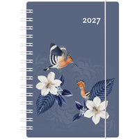 W. Maxwell 2027 Baro Daily Planner - 5.25" x 8" - Birds-January to December 2027