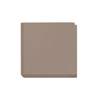 WeatherTech ComfortMat Connect Modular Anti-fatigue Corner Mat - Carbon Fiber - Tan-Each Corner Piece is 25 inches (63.5 cm) square. Snap an End Piece or a Middle Piece to each side and your ComfortMat Connect now has a 90 degree corner.