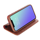General Supply Goods + Co 2-in-1 Magnetic Folio for iPhone 13/13 Pro - Cognac-Magnetic removable case