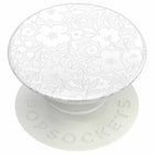 PopSockets PopGrip - Blanc Fresh-Now wireless charging compatible through easy removal of the PopTop