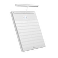 Withings Body Segment Segmental Body Composition Wi-Fi Scale - White-Segmental Body Composition (fat and muscle mass in 5 body segments, bone mass and water %)