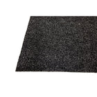 Edgewood Everest Heavy Traffic Commercial Carpet Mat - 6' 10" W x 6' L - Charcoal with Black Edging-Perfect for high traffic entryways, lobbies, hallways