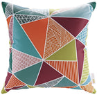 Modway Outdoor Patio Pillow Set - Mosaic - Set of 2-Plush Polyester Fiber Filling
