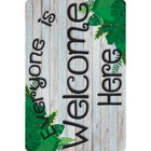 Ashley Productions Smart Poly Computer Mouse Pad - Everyone is Welcome Here - Beech Wood/Greenery - 6 Pack-Make your desk a place of encouragement and productivity - order your positive saying mouse pad today!