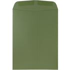 JAM Paper 9" x 12" Open End Catalog Envelopes, Olive Green, 100 Pack (31287534f)-Olive green