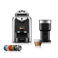 Nespresso Zenius Coffee Maker Starter Pack-40 cm L x 19 cm W x 31 cm H, 15.75" L x 7.5" W x 12.2" H