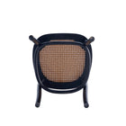 Manhattan Comfort Paragon 17.52" Industry Chic Dining Chair - Black and Grey - Set of 4-10
