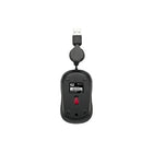 Adesso iMouse S8B RGB Wired USB Mouse - Black-Ergonomic shape for comfortable grip