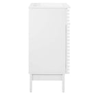 Modway Render 18" Bathroom Vanity Cabinet - White-Integrated Countertop