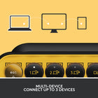 Logitech POP Keys Mechanical Wireless Keyboard - Blast-Internet connection for software download (available on Windows and macOS only)