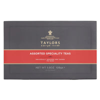 Taylors Of Harrogate Assorted Speciality Teas Gift Box - 108 g-Includes 48 individually wrapped tea bags