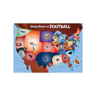 Masterpieces Puzzle Company NFL - League Map 500 Piece Jigsaw Puzzle-1+ Players