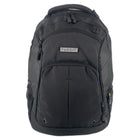 Tucci Italy Cyclist Laptop Backpack - Medium - Black-Fits Up to 16" Laptops – Padded compartment keeps your device protected