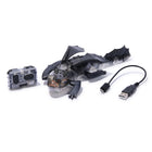 Hex Bots Remote Control Dragon - Assorted Colours-RECHARGEABLE BATTERIES INCLUDED: 2 Rechargeable Lithium batteries and 1 USB Cable included so you can have endless fun with these HEX BOTS crawling toys!