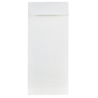 JAM Paper #10 Policy Envelopes, 4 1/8 x 9.5, Strathmore Bright White Wove, 100 Pack (191248g)-Bright white