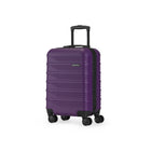Swiss Mobility SEA Hardside Carry-on Luggage - Purple-Telescopic trolley handle ergonomically designed for comfort