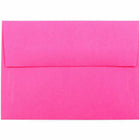 JAM Paper Blank Greeting Cards Set - A2 Size - 4.375" x 5.75" - Ultra Fuchsia Pink - 25 Pack-Size: A2 (4.375" x 5.75")