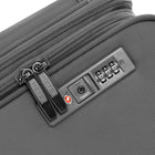 Heys Xero Elite 2.0 21" Carry on Luggage - Grey-Special lightweight colour-matching aluminium telescopic trolley handle system with ergonomically-designed, push-button multi-stage locking heights for convenience and comfort