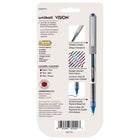 uni-ball Vision Rollerball Pens – 0.7mm – Assorted Colors – 4 Pack  -Fine point pens with archival-quality ink are perfect for notes, lists, signatures and record keeping