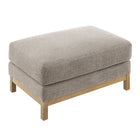 Modway Roscoe Fabric Ottoman - Pewter-8