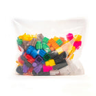 Snapo Jr. Building Blocks Mega Builders Kit - 125 Pieces-Snapo blocks provide both physical and auditory feedback when connected. Helps increase child's engagement and play value!