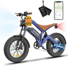 Gyrocopters Ocean Electric Dirt Bike for Adults - Speed 55 kmph - PAS Range 115 km -Blue-The Gyrocopters Ocean E-Bike is engineered for the discerning rider who demands uncompromising performance, robust reliability, and seamless integration of cutting-edge technology. This is not merely an e-bike. it is a statement of freedom and a testament to superior design