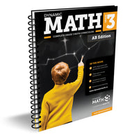 Dynamic Math Workbook Alberta - Grade 3-Teaches Alberta mathematics curriculum for Grade 3