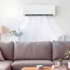 HOMCOM 18000 BTU Wifi Enabled Mini Split Air Conditioner - White-High SEER2 22 rating reduces energy costs while staying efficient