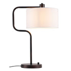 Zuo Middlemist Table Lamp - White-Integrated dimming rotatry style switch