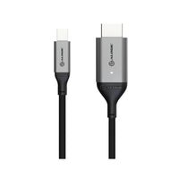 ALOGIC Ultra Mini DisplayPort to HDMI Cable - 2m - Space Grey-High-Definition 4K Display - The Ultra Mini DisplayPort to HDMI Active Cable is built to support a maximum resolution of 4K@60Hz. The cable is HDMI 2.0 compatible with support for true Ultra-high definition 4K@60Hz. It can support a bandwidth of up to 18Gbps making it ideal for high-resolution gaming or video editing applications. 