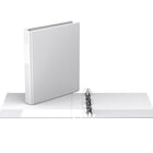 Davis Group Premium Economy Binder - D Ring - 1" - White - 6 Pack-1"