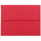 JAM Paper A2 Coloured Invitation Envelopes - 4.375 x 5.75 - Red Recycled - 50 Pack-Envelope Features: Straight gummed flap closure, high quality smooth paper finish, made with 30% recycled materials