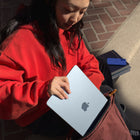 Apple MacBook Air 13" - M4 Chip - 256 GB SSD - 16 GB Unified Memory - Starlight - French-Connect It All - MacBook Air features two Thunderbolt 4 ports, a MagSafe charging port, a headphone jack, Wi-Fi 6E and Bluetooth 5.3. And it supports up to two external displays