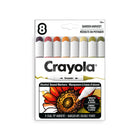 Crayola Colour Collections Dual-Tip Alcohol-Based Markers - Garden Harvest Edition - 8 Pack-Crayola colour collections dual-tip alcohol markers: premium set of 8 dual-tip, alcohol-based markers for adult colouring - featuring fine and chisel tips