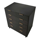 Manhattan Comfort Granville Modern Dresser and Chest Set - Dark Grey-10