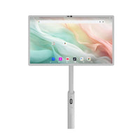 EP-Tec Infinitypro 32" Buddy Battery Powered 4K Interactive Display - White-Running on Android 12