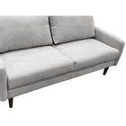 Brassex 3-Seater Jodie Sofa - Light Grey-7