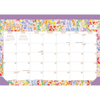 Plato Turnowsky House of 2026 Calendar Desk Pad - 15.5" x 11"-Large January-December Calendars - One glance at this spacious desk pad gives an overview of the weeks ahead
