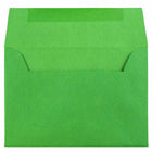JAM Paper 4Bar A1 Coloured Invitation Envelopes - 3.625 x 5.125 - Green Recycled - 50 Pack-Colour: Christmas Green Recycled Paper Envelopes