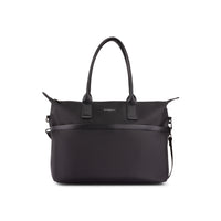 Bugatti Business Essential Tote Bag with Pencil Case Inside - 15.6" - Black-Made of resistant polyester and synthetic leather PU trims 
