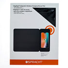 Spracht MagPad Charger and Mouse Pad - Black-Wireless charging output 15W